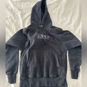 Irak New York  box logo hoodie black men’s small